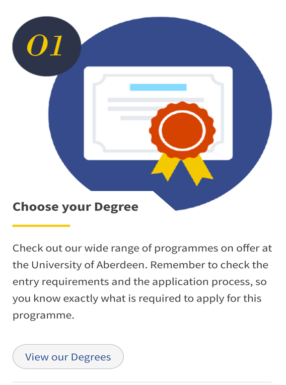 Aberdeen Application Steps