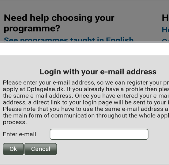 Aarhus University Application Steps
