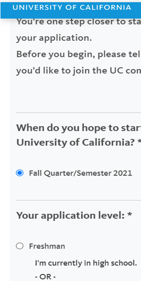 University of California (UC) Davis Admission 2023 Application Fees