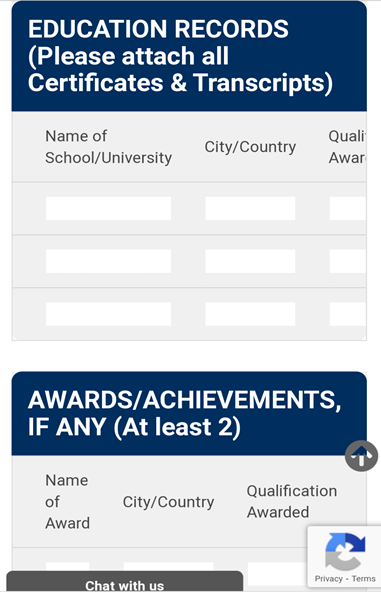 AGBS Application Steps