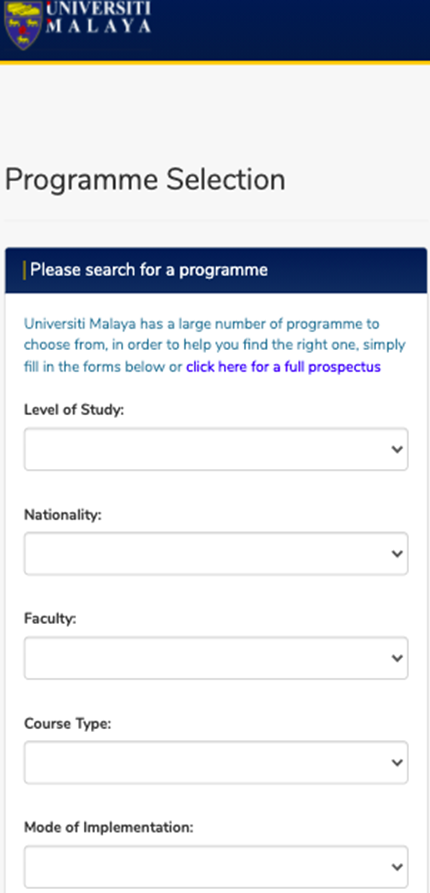 university of malaya phd admission requirements