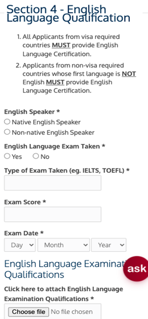 IT Carlow Application Steps