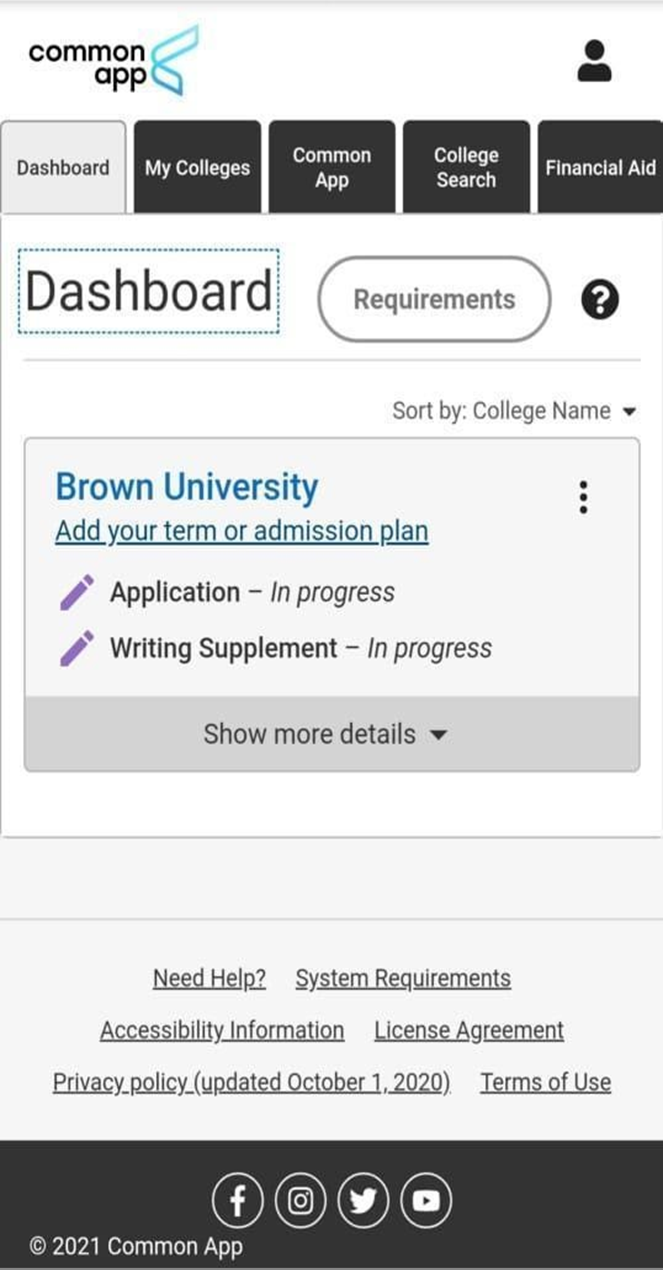 Brown University Admission 2023 Application Fees, Deadlines