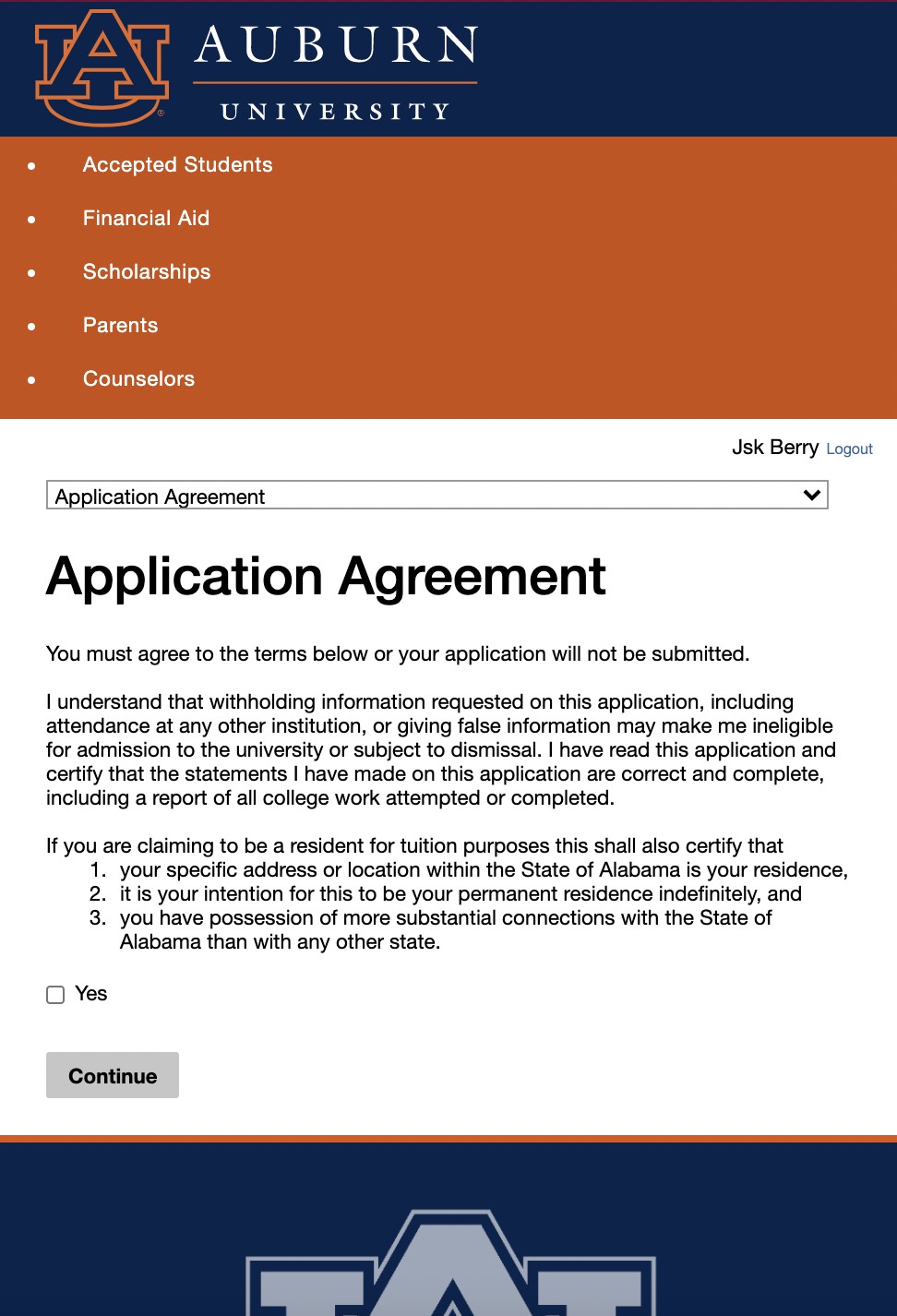 Auburn University Admission 2023 Application Fees, Deadlines