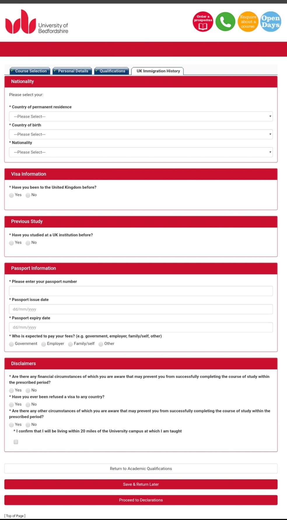 University of Bedfordshire Admission 2023 Application Fees, Deadlines, Acceptance Rate