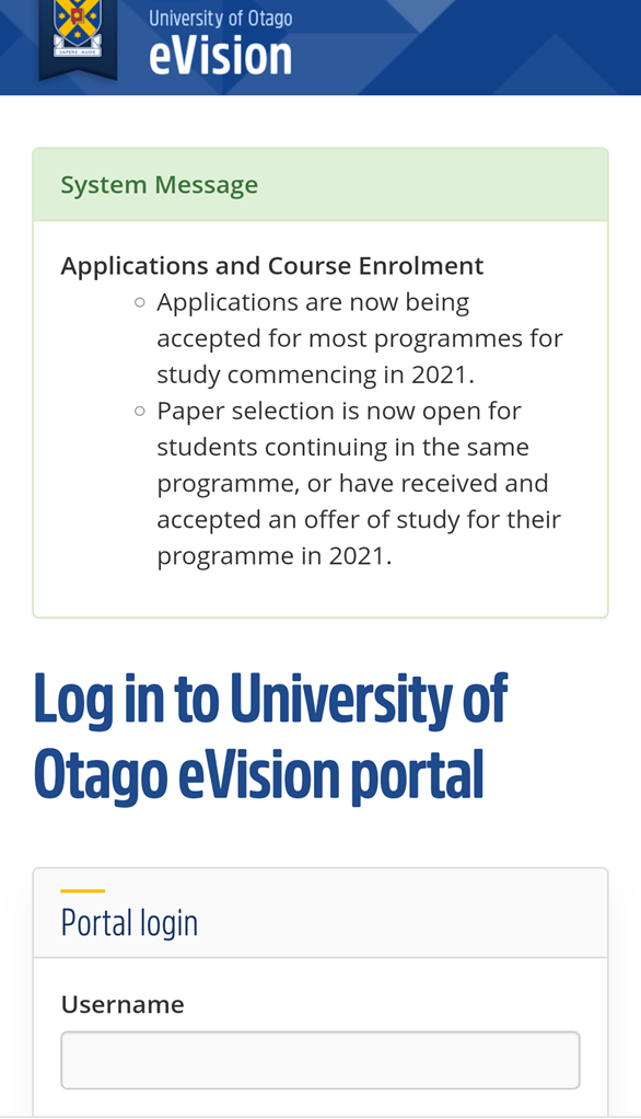 University of Otago Admission 2025 Application Dates & Deadlines