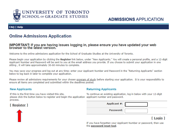 university of toronto phd admission requirements