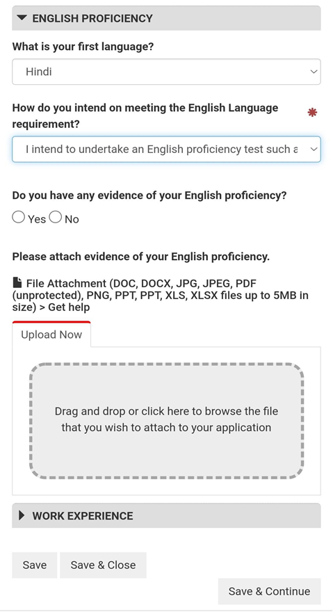 La Trobe College Postgraduate Application Steps