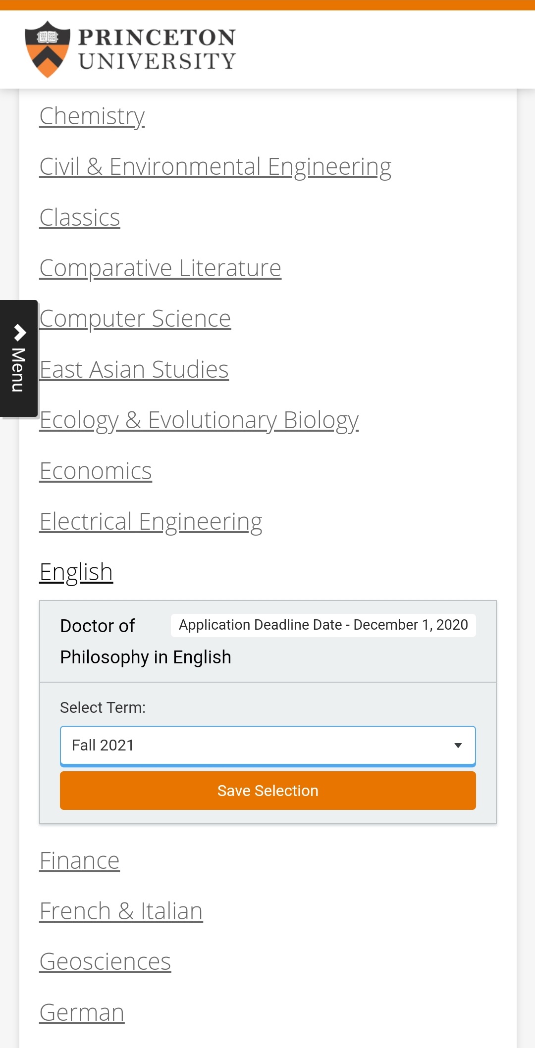 Princeton University Admission 2023 Application Fees, Deadlines