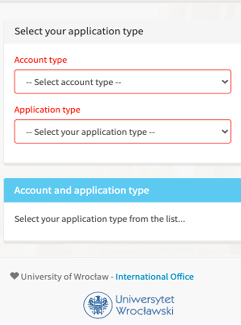 Wroclaw Application Steps