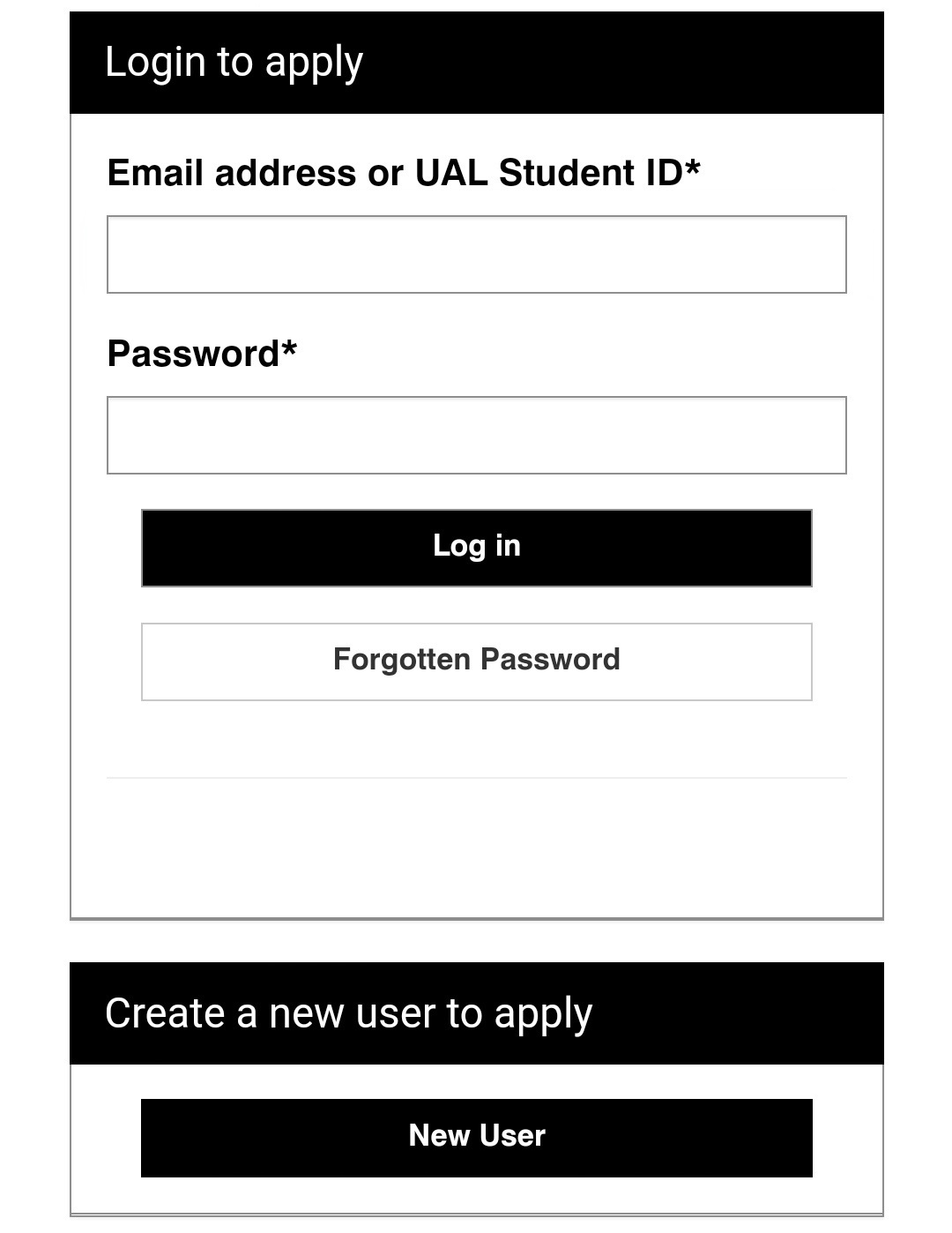 University of The Arts London (UAL) Admission 2023 Application Fees