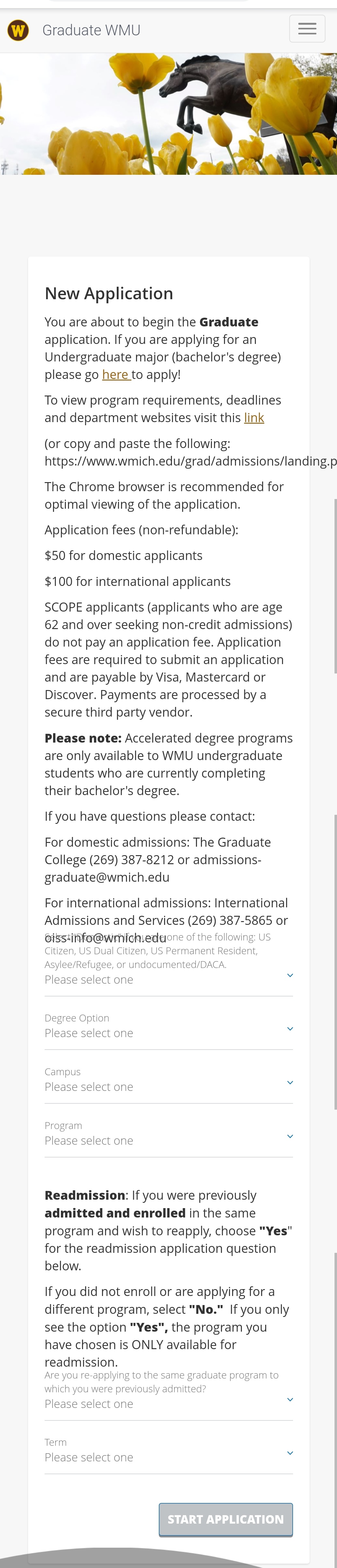 Western Michigan University Admissions 2023Requirements, Acceptance