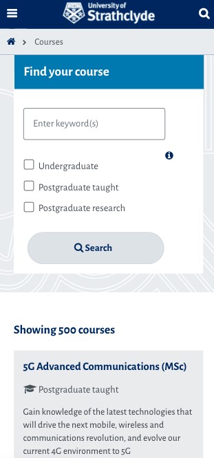 university of strathclyde phd entry requirements