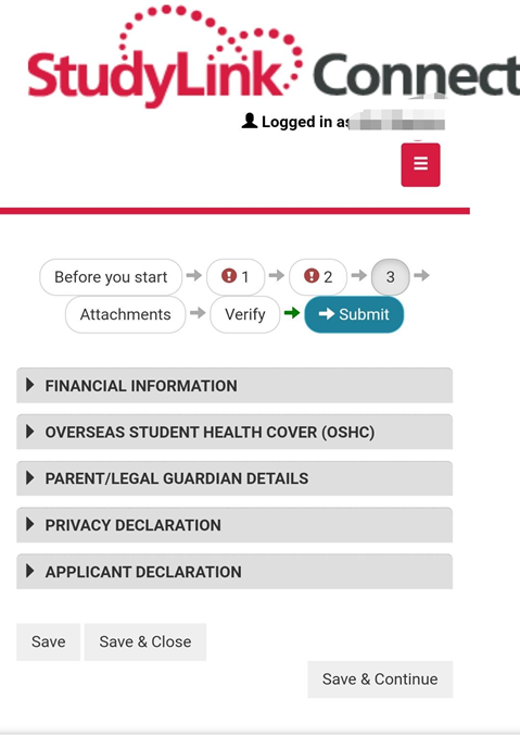 La Trobe College Undergraduate Application Steps