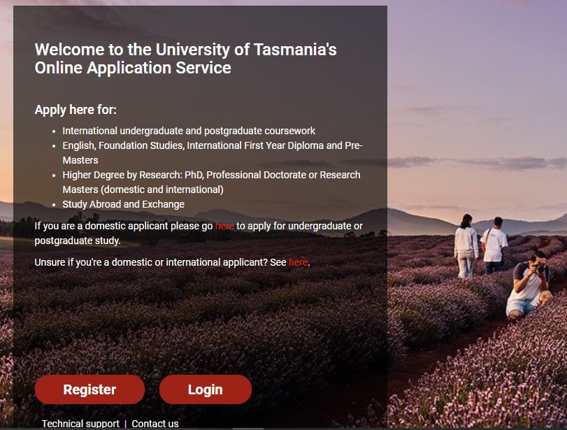 University of Tasmania Admission 2023 Application Fees, Deadlines