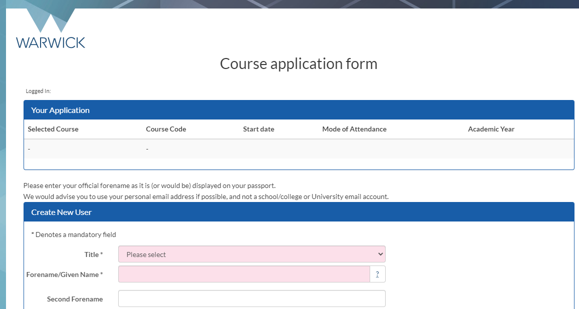 University Of Warwick Admission 2023 Application Fees Deadlines