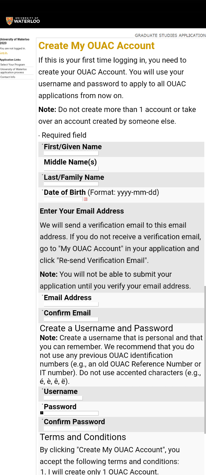 University of Waterloo Admissions 202223 Acceptance Rate